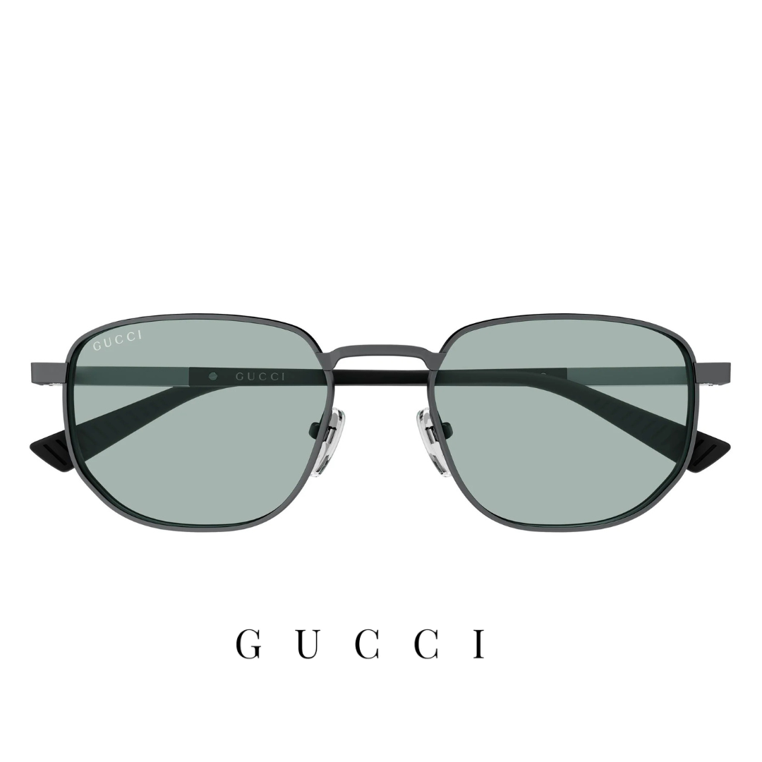 Gucci - Squared / Rectangular  - Rhutenium Black / Gunmetal