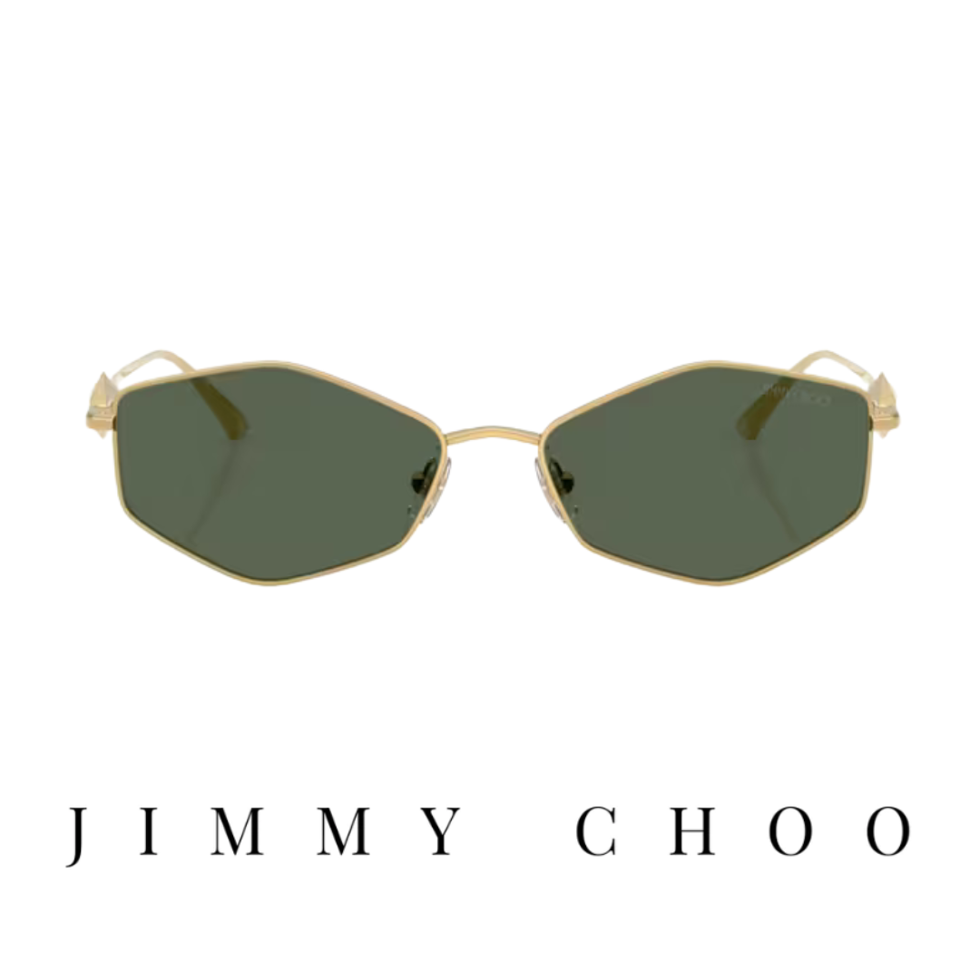 Jimmy Choo - Hexagonal - Gold/Green