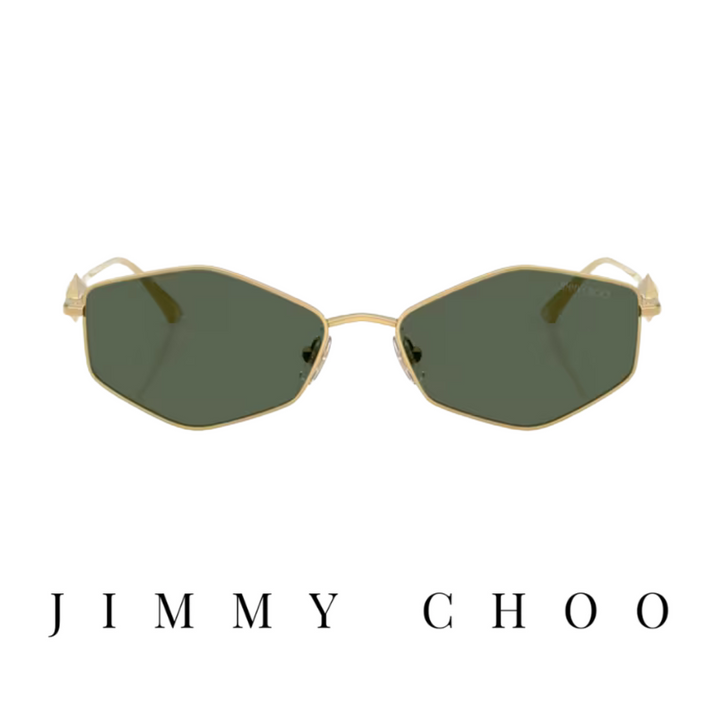 Jimmy Choo - Hexagonal - Gold/Green