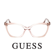 Guess Eyewear - Square - Transparent Beige