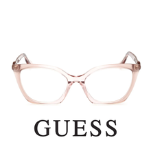 Guess Eyewear - Square - Transparent Beige
