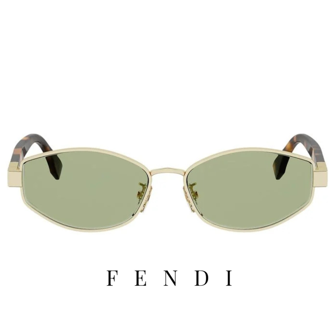 Fendi - Baguette - Geometric - Shiny / Gold