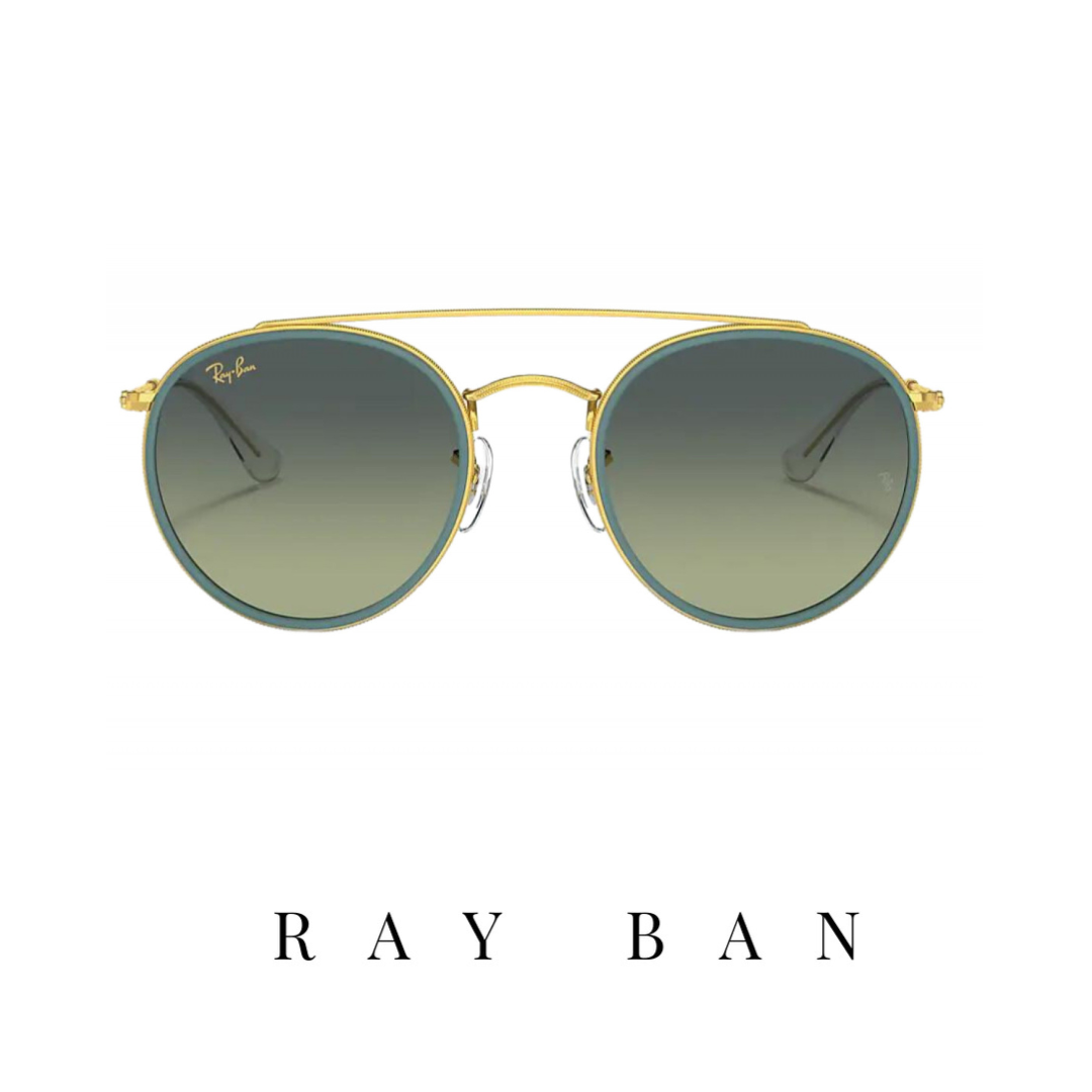 RayBan - Round - Double Bridge - Legend Gold