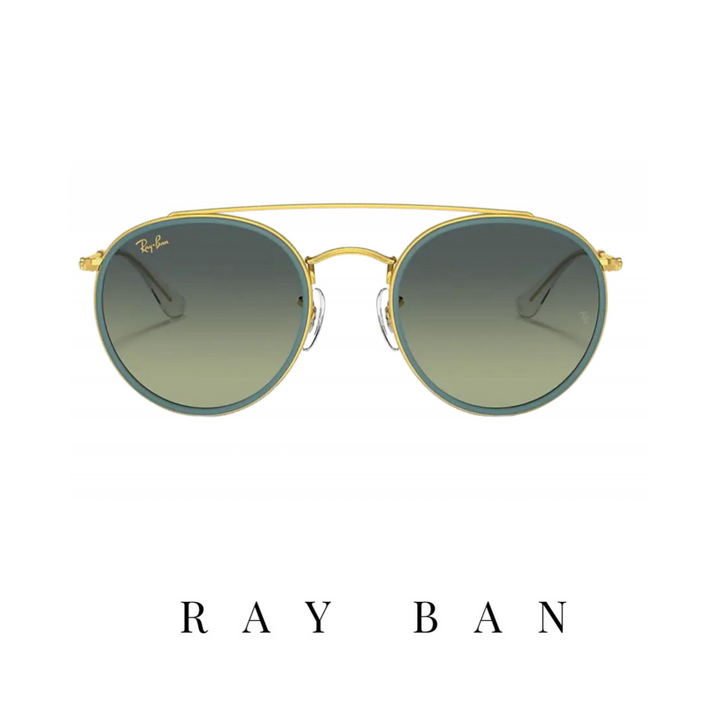 RayBan - Round - Double Bridge - Legend Gold