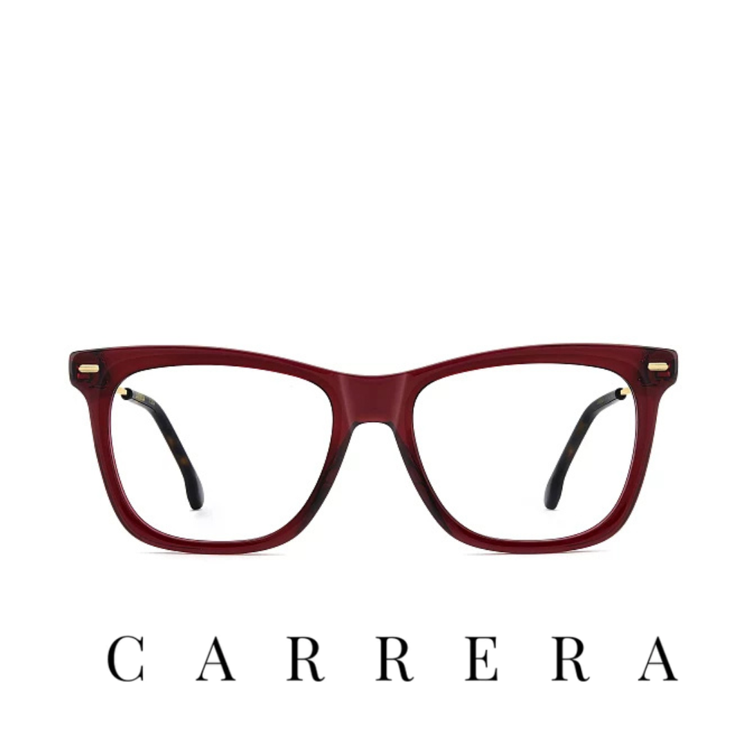 Carrera Eyewear - Square - Burgundy and Gold