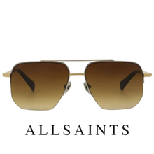ALLSAINTS - Kai - Navigator /  Semi Rimless  - Dull Silver / Gold