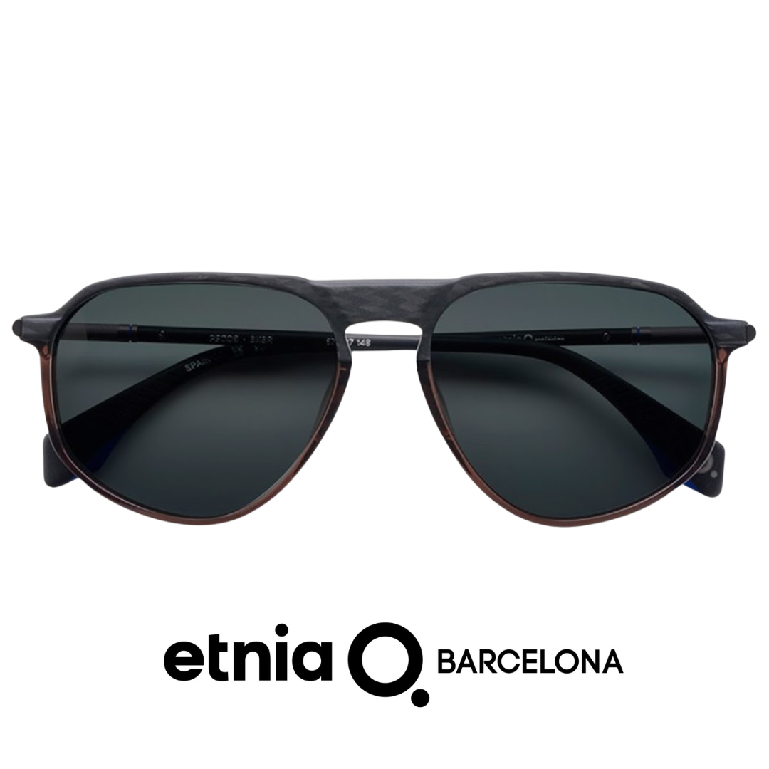 Etnia Barcelona - Pecos - Pilot - Dark brown / Top black