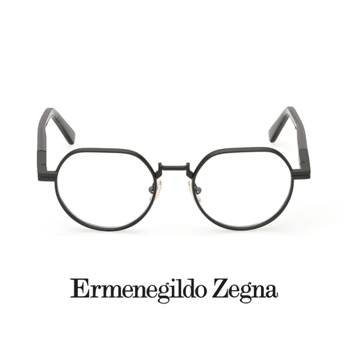 Ermenegildo Zegna Eyewear - Round Square - Matte Dark Green