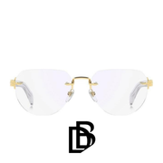David Beckham Eyewear - Frameless - Gold Crystal