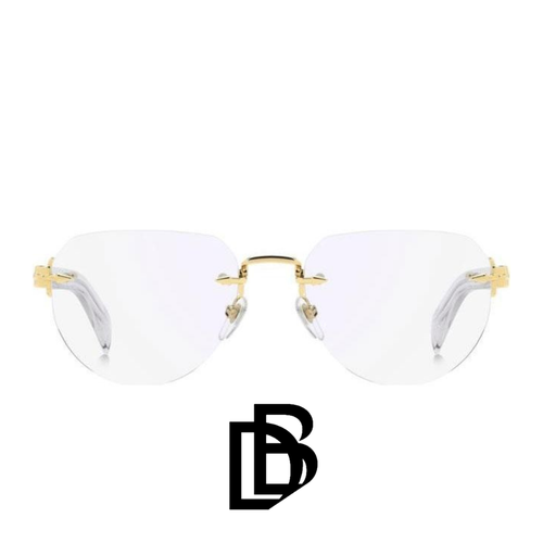 David Beckham Eyewear - Frameless - Gold Crystal