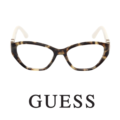Guess Eyewear - Cat Eye- Tortoise / White