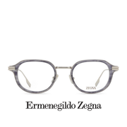 Ermenegildo Zegna Eyewear - Round Square - Shiny Grey