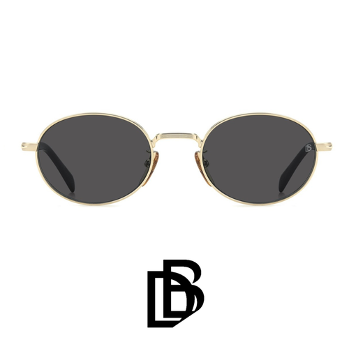 David Beckham - Oval - Black/Gold