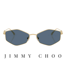 Jimmy Choo - Hexagonal - Gold/Blue