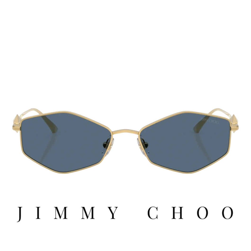 Jimmy Choo - Hexagonal - Gold/Blue