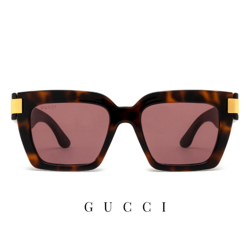 Gucci - Square /  Cat Eye - Havana