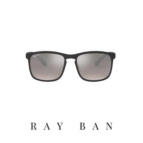 Ray Ban - Matte Black/Silver Mirror