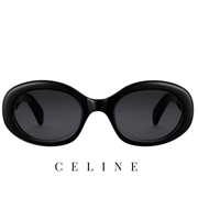 Celine - Triomphe  - Oval - Black