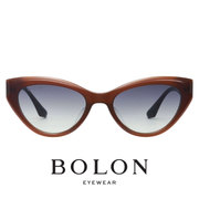 Bolon - Butterfly / Cat eye - Translucent / Black  Tea /