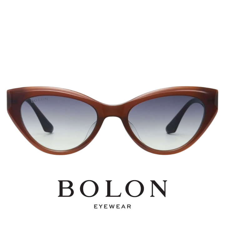 Bolon - Butterfly / Cat eye - Translucent / Black  Tea /