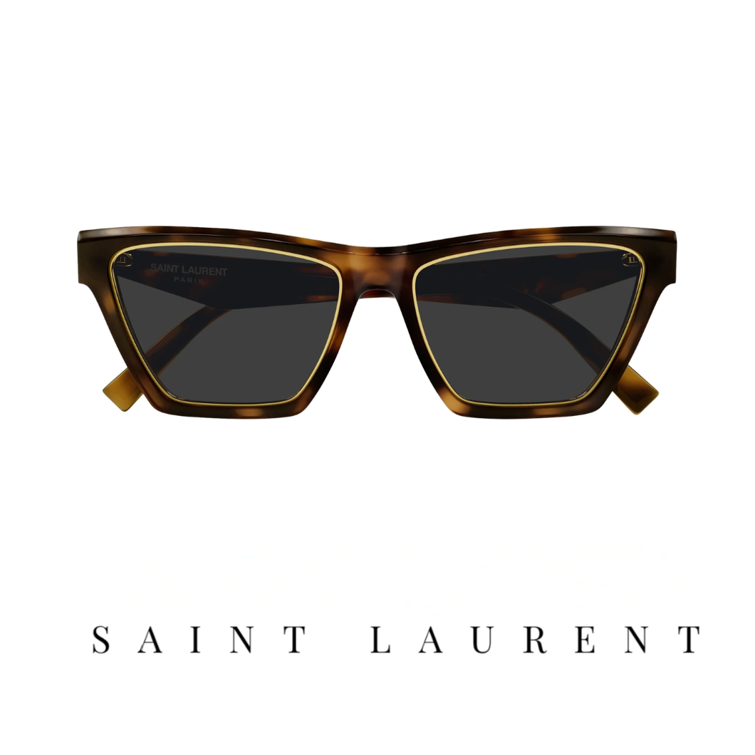 Saint Laurent - Cat - Eye - Havana/Grey