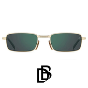David Beckham - Folding - Origami -Rectangular - Green / Gold