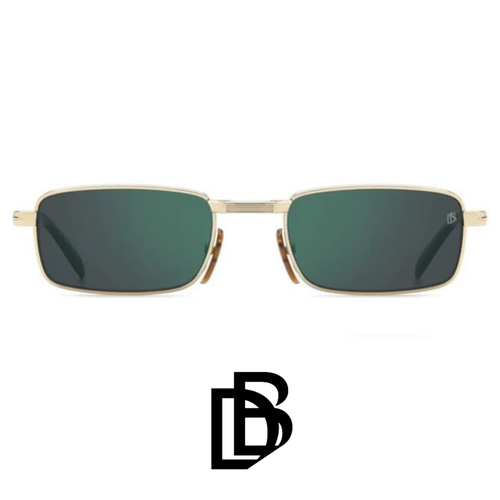 David Beckham - Folding - Origami -Rectangular - Green / Gold