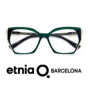 Etnia Barcelona Eyewear - Braganza - Transparent Green and off White