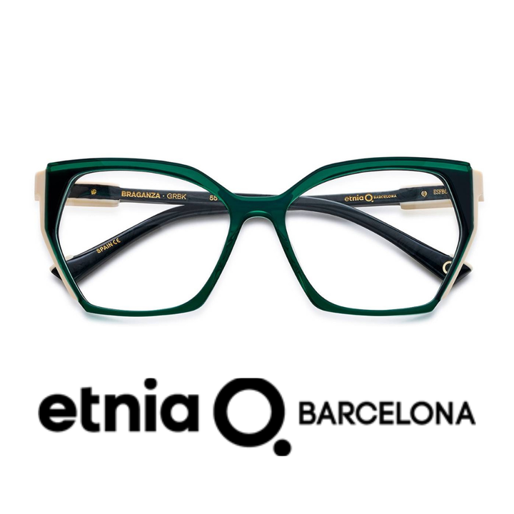 Etnia Barcelona Eyewear - Braganza - Transparent Green and off White