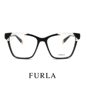 Furla Eyewear - Full Rim Square - Shiny Black
