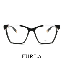 Furla Eyewear - Full Rim Square - Shiny Black