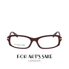 FOR ART'S SAKE Eyewear - Motion ll - Rectangle - Red