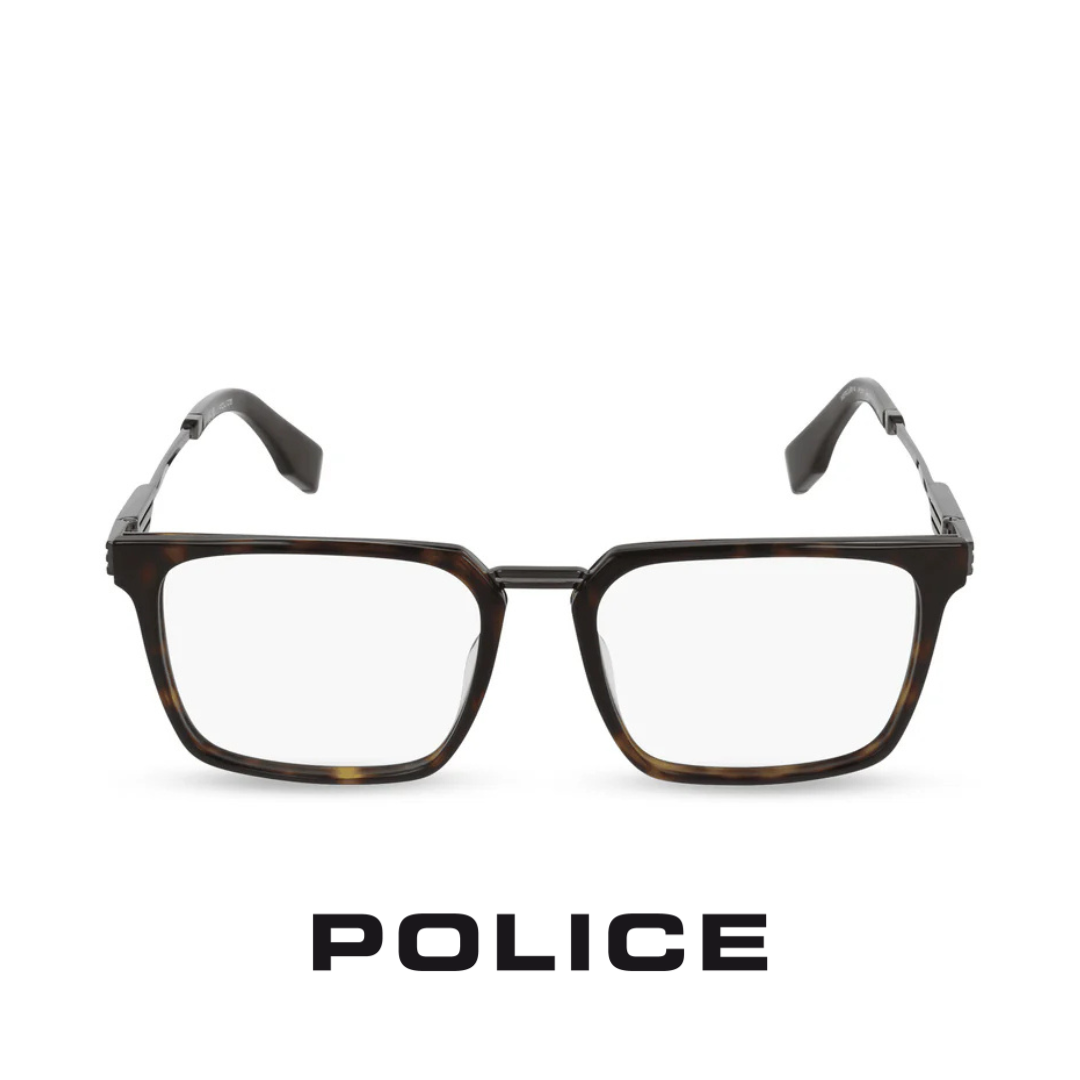 Police Eyewear - Mercury - Square - Shiny Dark Havana