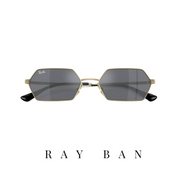 Ray Ban - "Jevi" - Gold & Dark Grey