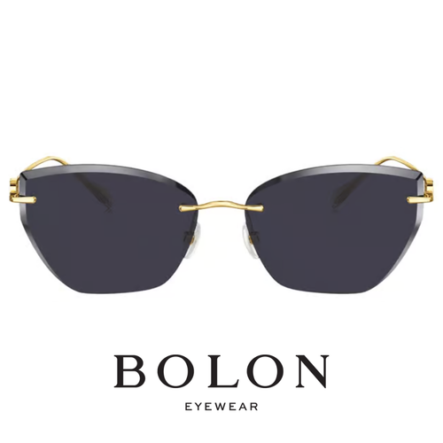 Bolon  -  Cat Eye  / Rimless - Gold
