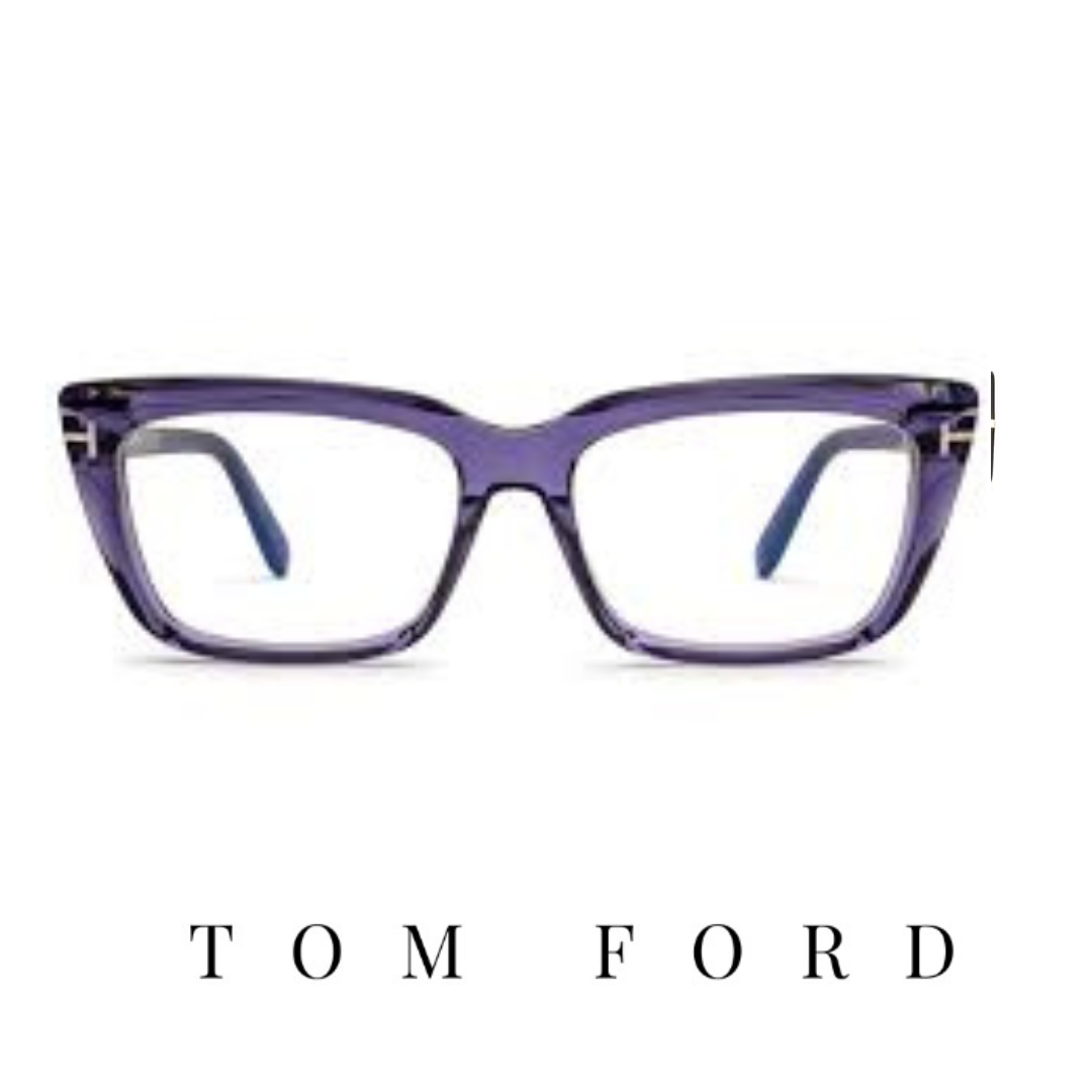 Tom Ford Eyewear - Square- Shiny Purple