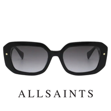 ALLSAINTS - Jade - Oversized / Oval - Shiny / Solid / Black