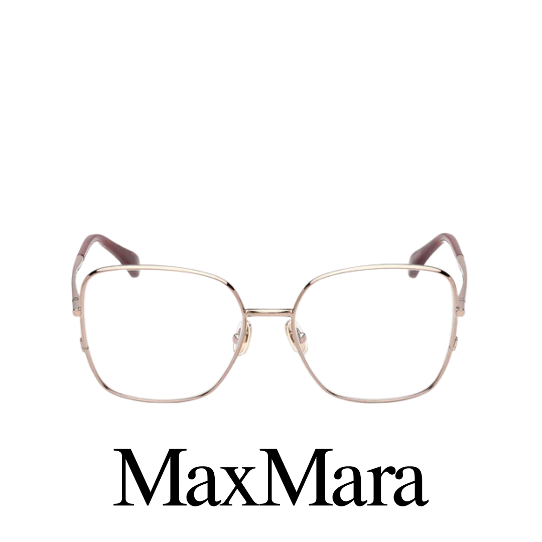 Max Mara Eyewear - Square - Shiny Dark Bronze