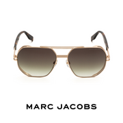 Marc Jacobs - Rectangular - Gold/Havana