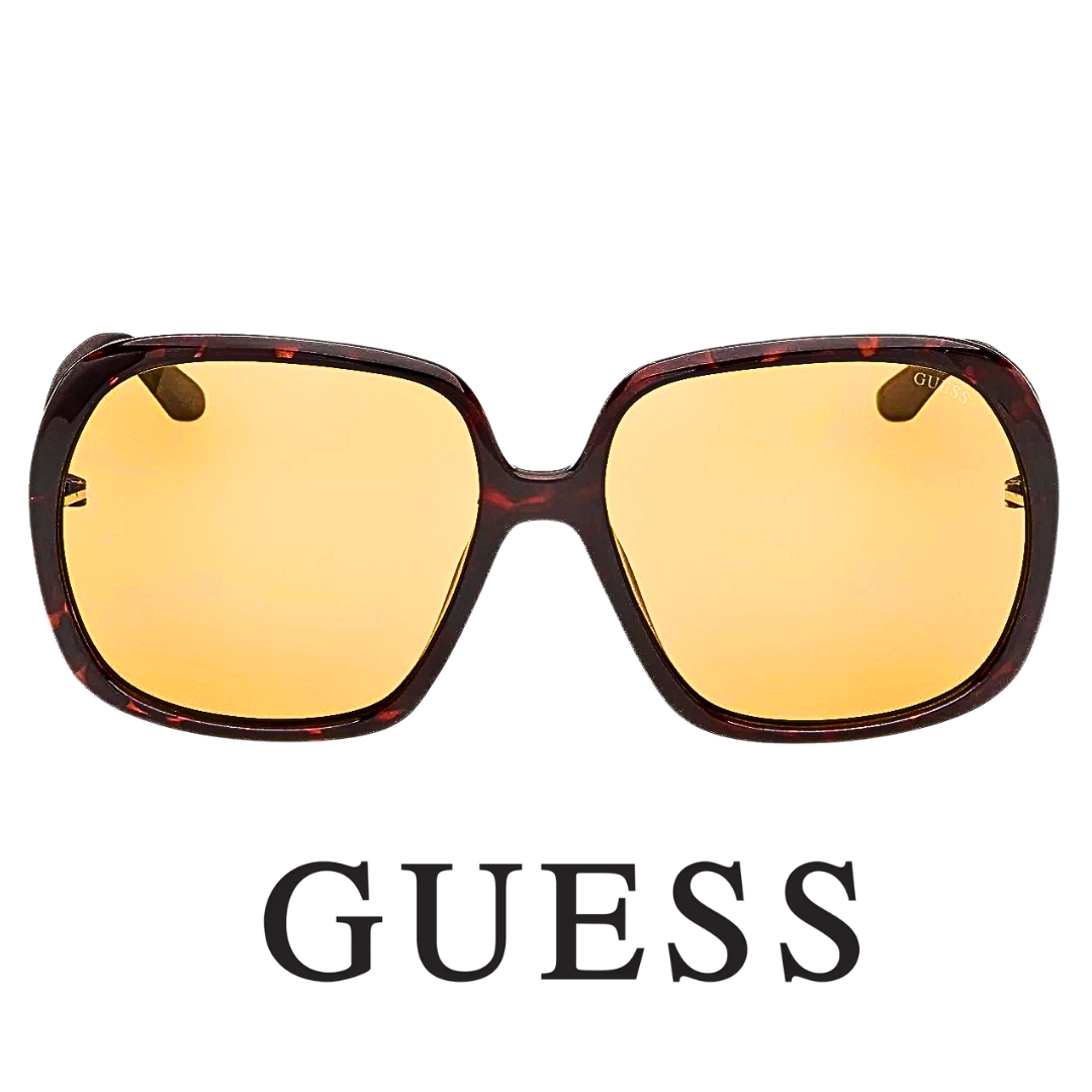 Guess - Butterfly - Oversize - Dark / Havana