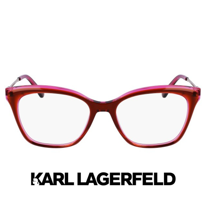 Karl Lagerfeld - Cat Eye  / Rectangular - Brown / Rose