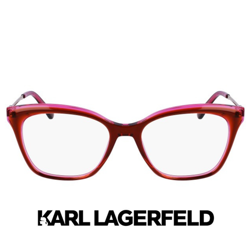 Karl Lagerfeld - Cat Eye  / Rectangular - Brown / Rose