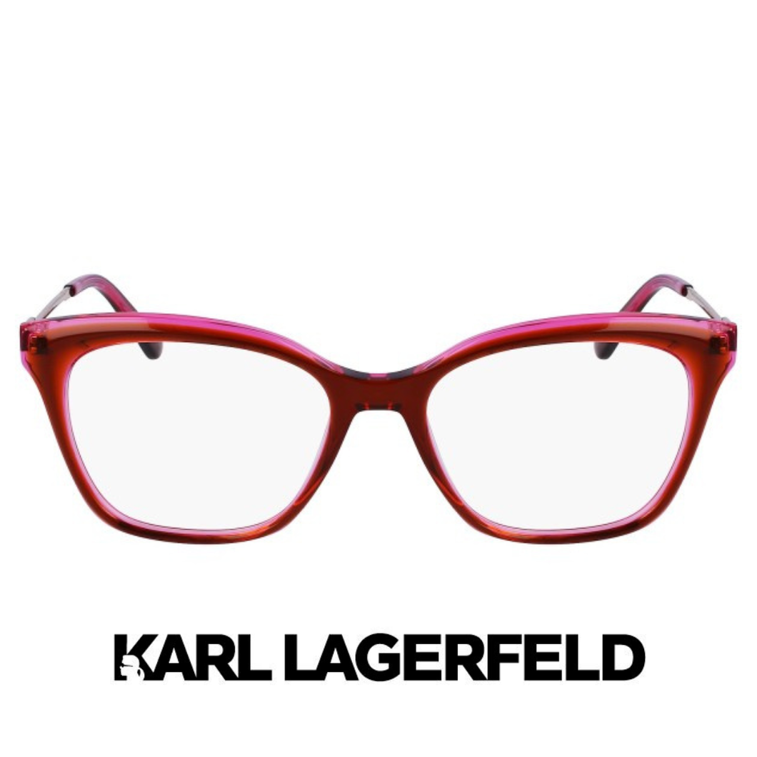 Karl Lagerfeld - Cat Eye  / Rectangular - Brown / Rose