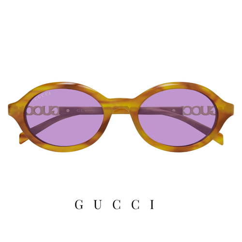 Gucci - Oval / Encircled - Tortoise