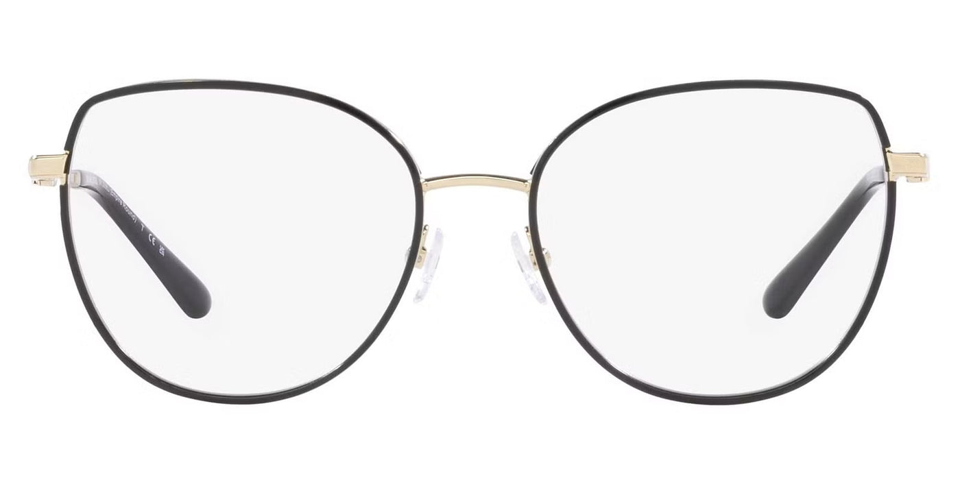 Michael Kors Eyewear - Empire Round - Light Gold / Black