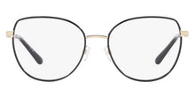 Michael Kors Eyewear - Empire Round - Light Gold / Black