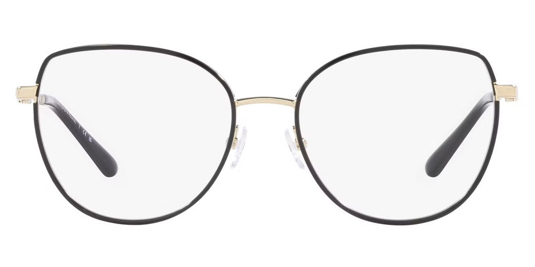 Michael Kors Eyewear - Empire Round - Light Gold / Black