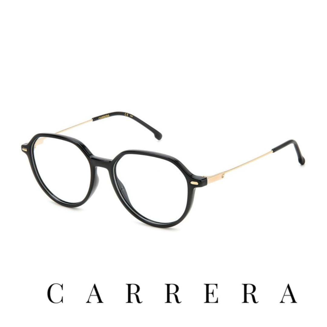 Carrera Eyewear - Unisex - Round - Black Gold