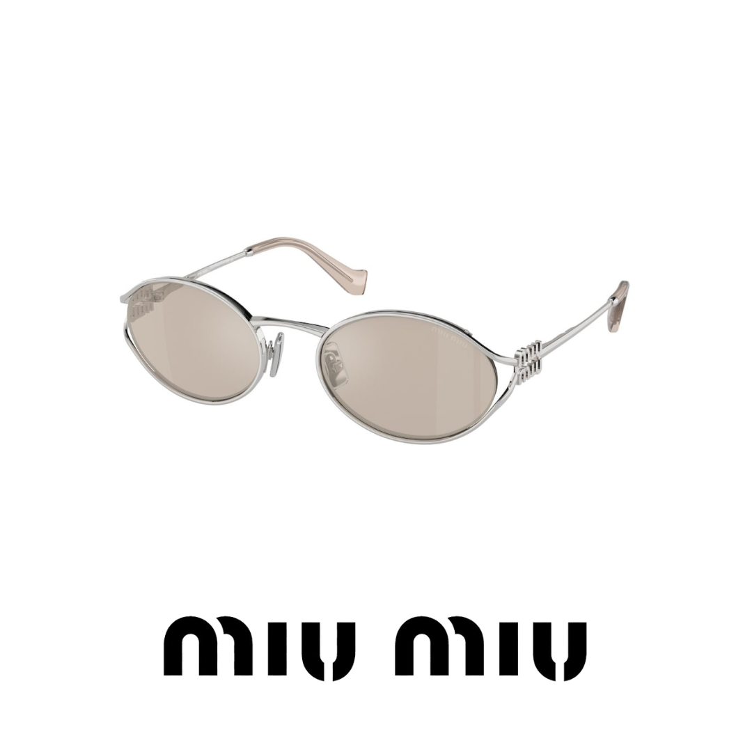 Miu Miu - Oval - Silver