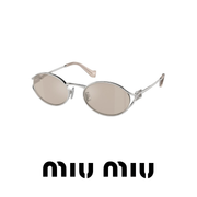Miu Miu - Oval - Silver
